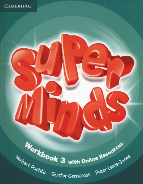 okładka Super Minds 3 Workbook with Online Resources książka | Herbert Puchta, Gunter Gerngross, Peter Lewis-Jones