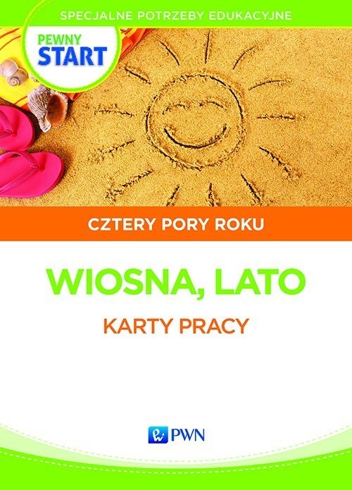 okładka Pewny start Cztery pory roku Materiały ćwiczeniowe Wiosna - Lato książka