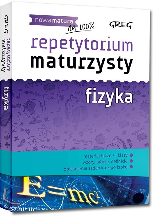 okładka Repetytorium maturzysty fizyka książka | Elżbieta Senderska