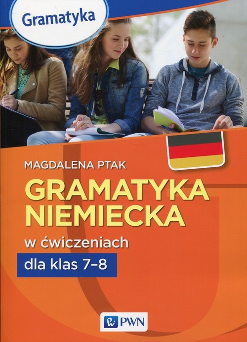 okładka Gramatyka niemiecka w ćwicz.dla klas 7-8 książka