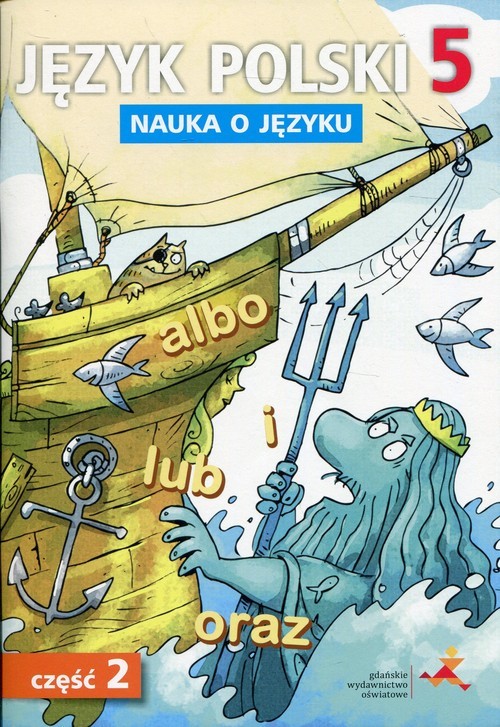 okładka Język polski 5 Nauka o języku Część 2 Szkoła podstawowa książka