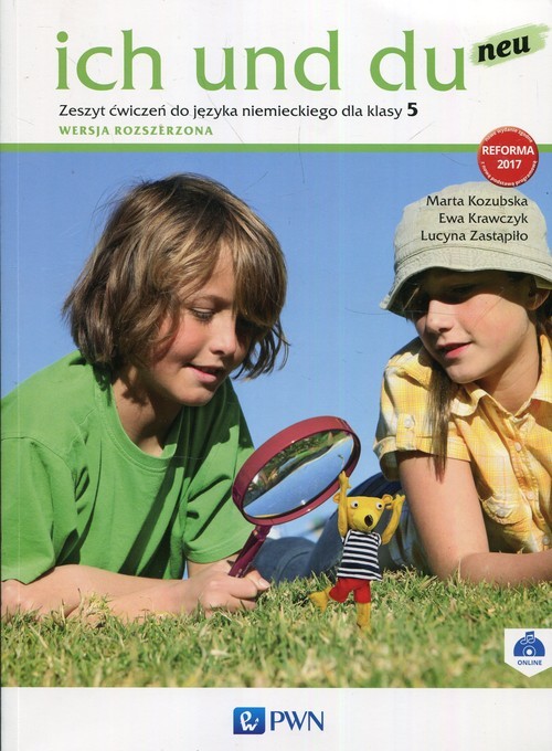 okładka Ich und du neu 5 Zeszyt ćwiczeń Wersja rozszerzona Szkoła podstawowa książka | Marta Kozubska, Ewa Krawczyk, Lucyna Zastąpiło