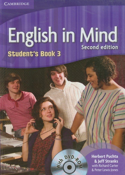 okładka English in Mind 3 Student's Book with DVD-ROM książka | Herbert Puchta, Jeff Stranks