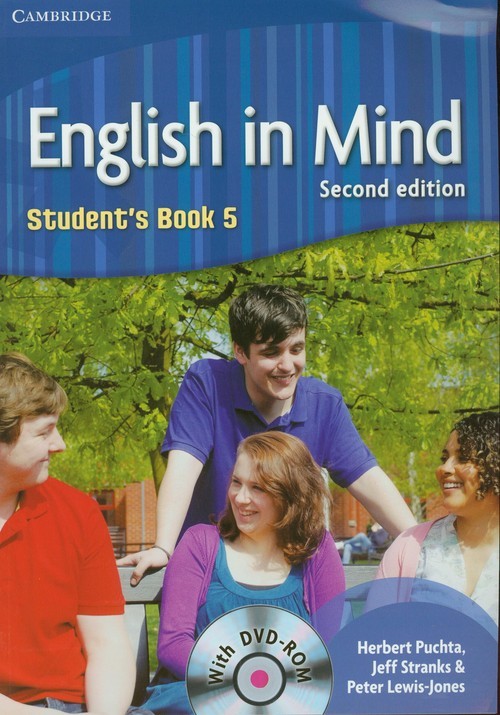 okładka English in Mind 5 Student's Book + DVD-ROM książka | Herbert Puchta, Jeff Stranks