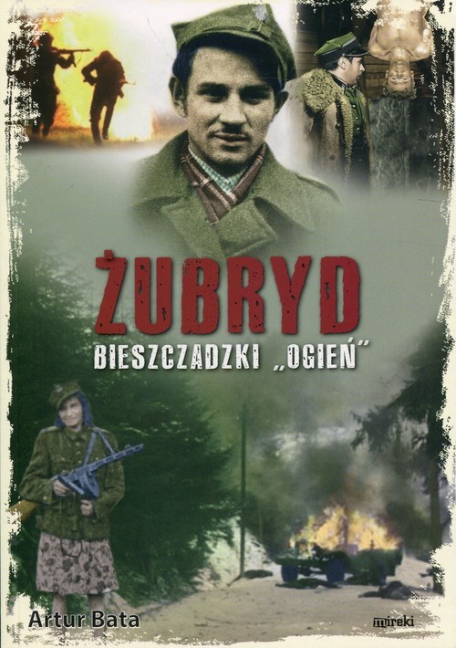 okładka Żubryd bieszczadzki Ogień książka | Artur Bata