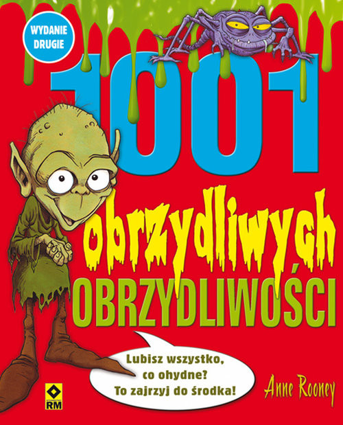 okładka 1001 obrzydliwych obrzydliwości książka | Anne Rooney