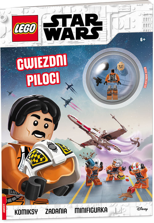 okładka Lego Star Wars Gwiezdni piloci LNC-6308 książka