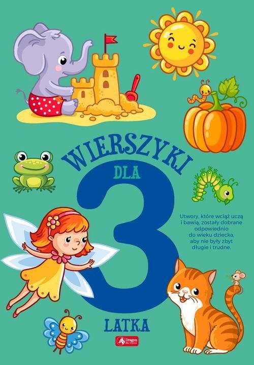 okładka Wierszyki dla trzylatka książka