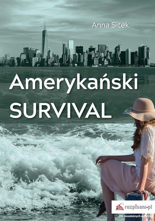 okładka Amerykański survival książka | Anna Sitek