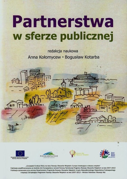 okładka Partnerstwa w sferze publicznej książka