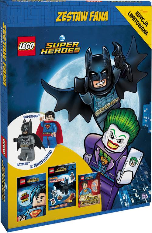 okładka Lego DC Super Heroes Zestaw fana Z ST-6450 książka