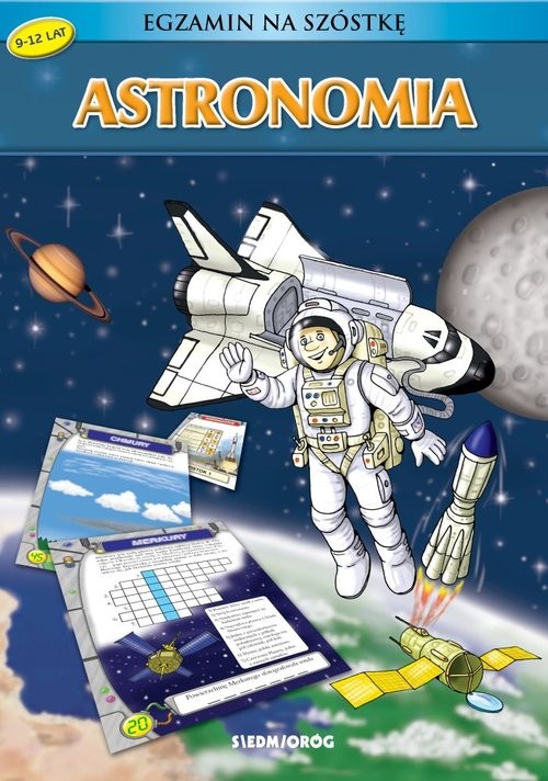 okładka Astronomia Egzamin na szóstkę książka | Iwona Gawryś, Środa Grzegorz