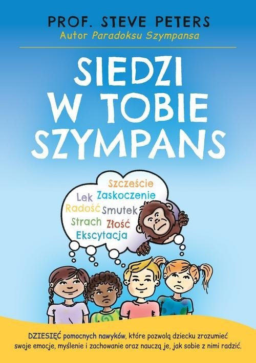 okładka Siedzi w tobie Szympans książka | Steve Peters