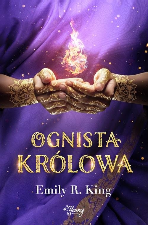 okładka Ognista królowa Tom 2 książka | Emily King