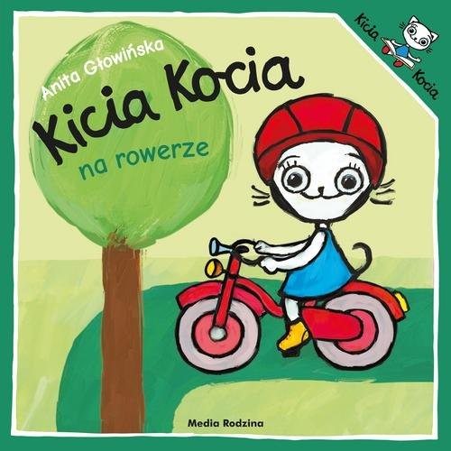 okładka Kicia Kocia na rowerze książka | Anita Głowińska