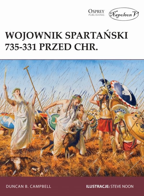 okładka Wojownik spartański 735-331 przed Chr. książka | Duncan B. Campbell