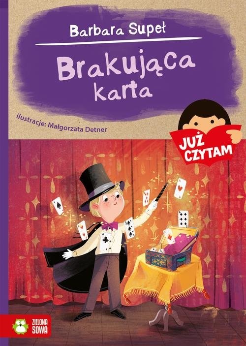 okładka Już czytam Brakująca karta książka | Barbara Supeł