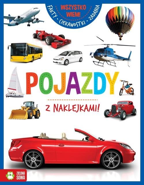okładka Wszystko wiem! Pojazdy książka