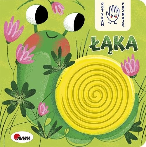 okładka Dotykam poznaję Łąka książka | Joanna Wiśniewska