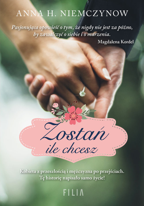 okładka Zostań ile chcesz Wielkie Litery książka | Anna H. Niemczynow