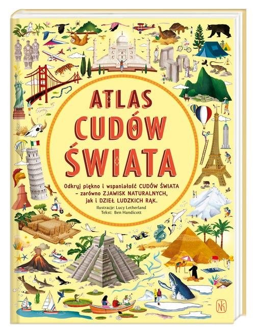 okładka Atlas cudów świata książka | Handicott Ben