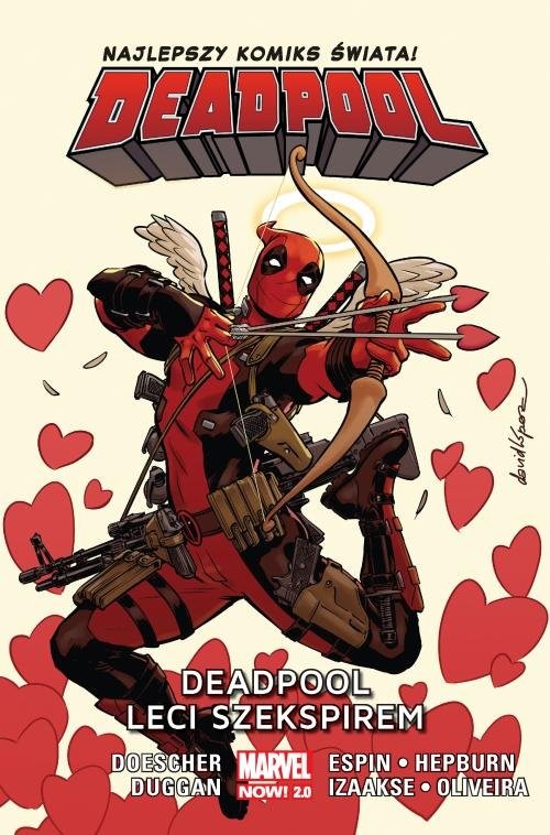 okładka Deadpool Tom 7 Deadpool leci Szekspirem książka