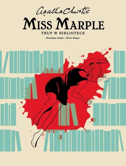 okładka Miss Marple Trup w bibliotece książka | Agata Christie