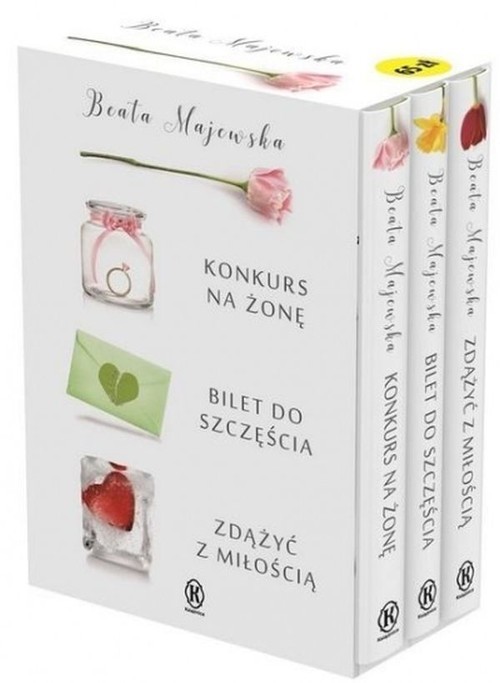 okładka Pakiet Majewska 1 seria kwiatowa książka | Beata Majewska