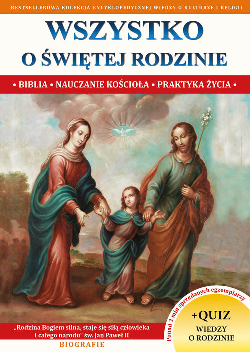 okładka Wszystko o Świętej Rodzinie książka | Molka Jacek