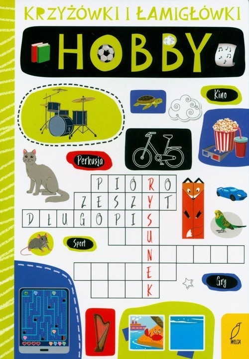 okładka Krzyżówki łamigłówki Hobby książka