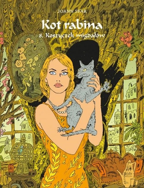 okładka Kot rabina 8 Koszyczek migdałów książka | Sfar Joann