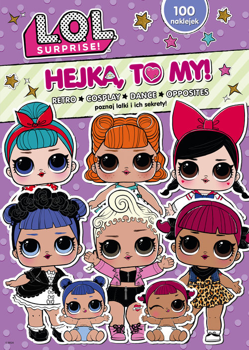 okładka L.O.L. Hejka to my! RETRO książka | Opracowania Zbiorowe