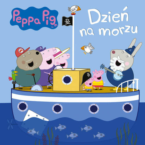 okładka Peppa Pig nr 8 Dzień na morzu książka