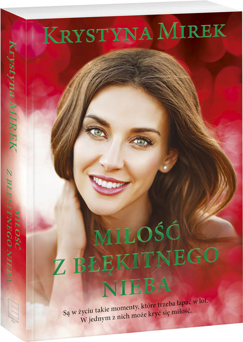 okładka Miłość z błękitnego nieba Wielkie Litery książka | Krystyna Mirek