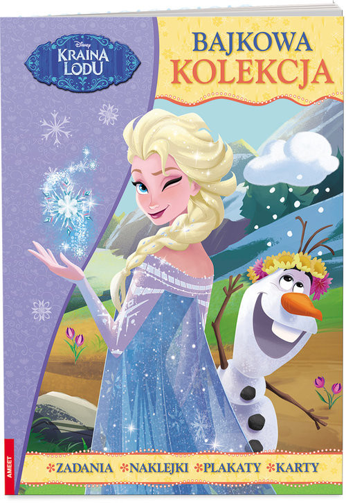 okładka Kraina Lodu Bajkowa kolekcja STK-9101 książka