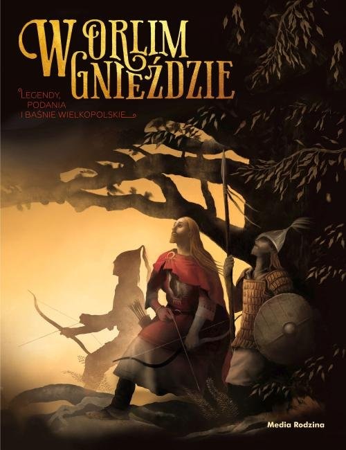 okładka W orlim gnieździe Legendy, podania o baśnie wielkopolskie książka | Błażej Kusztelski