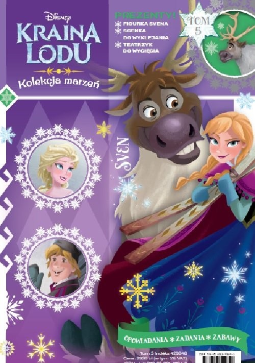 okładka Kraina Lodu. Kolekcja marzeń Tom 5 Sven książka | Opracowania Zbiorowe