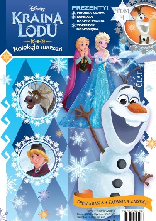 okładka Kraina Lodu. Kolekcja marzeń 4 Olaf książka | Opracowania Zbiorowe