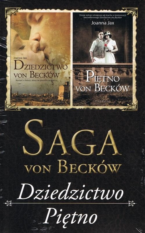 okładka Saga von Becków Dziedzictwo von Becków / Piętno von Becków Pakiet książka | Joanna Jax