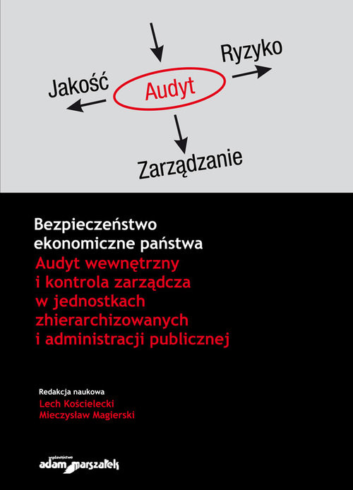 okładka Bezpieczeństwo ekonomiczne państwa Audyt wewnętrzny i kontrola zarządcza w jednostkach zhierarchizowanych i administracji publicznej książka | Lech Kościelecki, Magierski Mieczysław