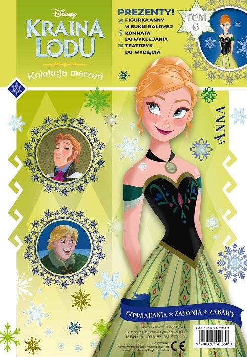 okładka Kraina Lodu. Kolekcja marzeń. 6 Anna książka | Opracowania Zbiorowe