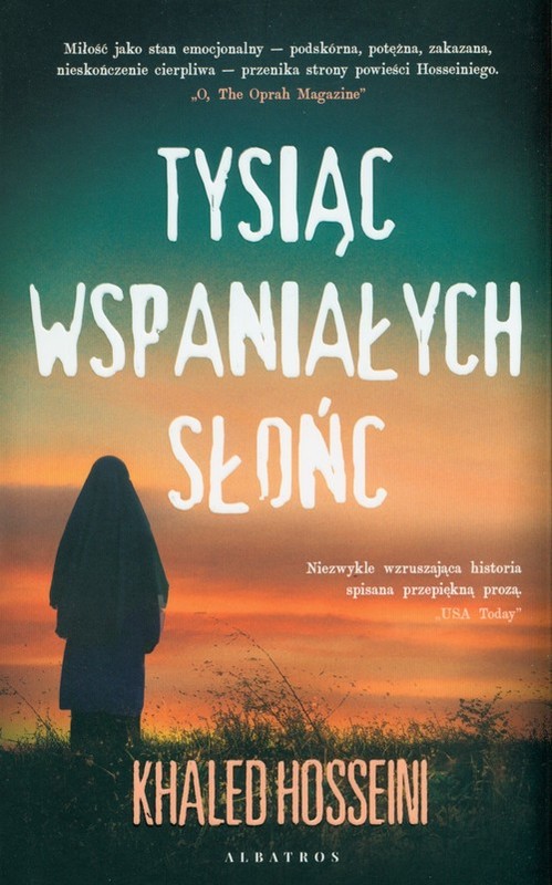 okładka Tysiąc Wspaniałych Słońc książka | Khaled Hosseini