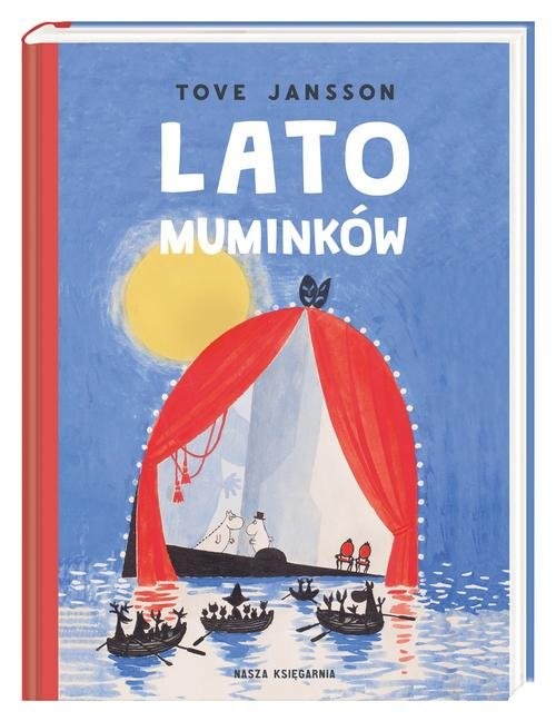 okładka Lato Muminków książka | Tove Jansson
