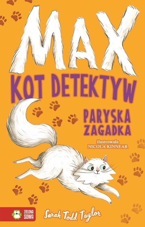 okładka Max Kot detektyw Paryska zagadka książka | Sarah Todd Taylor