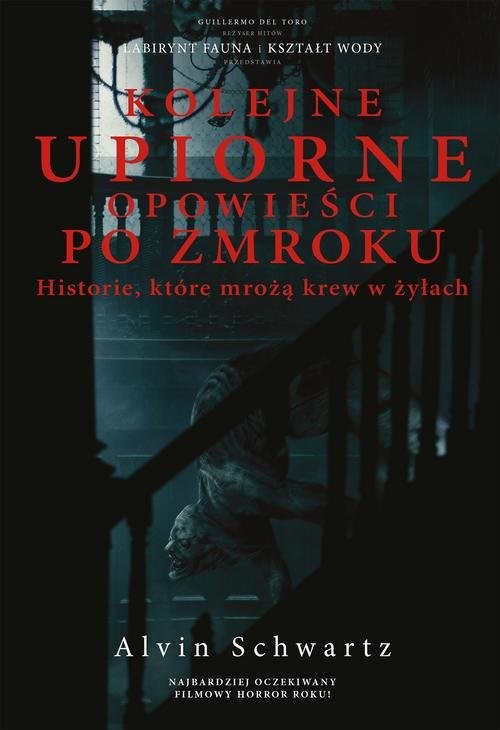 okładka Kolejne upiorne opowieści po zmroku Historie które mrożą krew w żyłach książka | Alvin Schwartz
