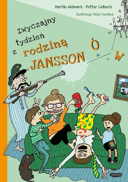 okładka Zwyczajny tydzień z rodziną Janssonów książka | Martin Widmark, Petter Lidbeck