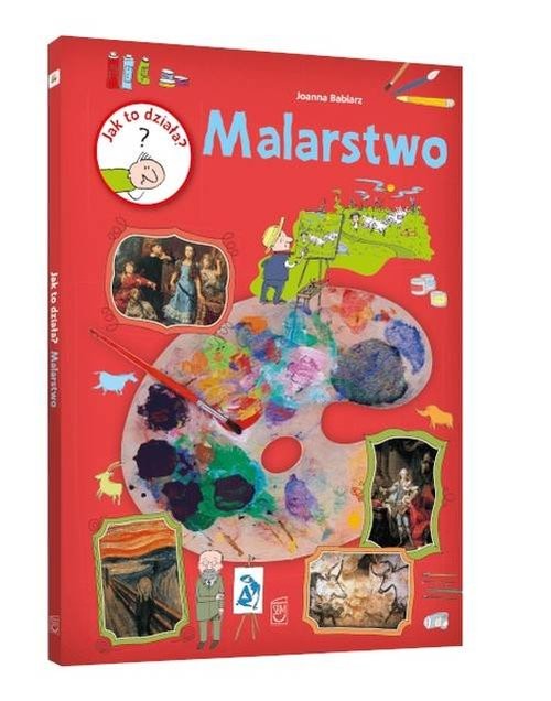 okładka Jak to działa Malarstwo książka | Joanna Babiarz