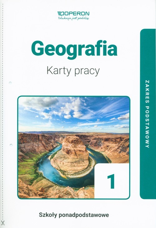 okładka Geografia 1 Karty pracy ucznia Zakres podstawowy. Szkoły ponadpodstawowe książka | Ziarniowska Małgorzata