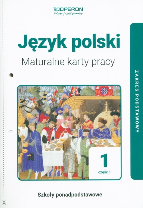 okładka Język polski 1 Maturalne karty pracy. Część 1 Linia I Zakres podstawowy. Szkoły ponadpodstawowe książka | Urszula Jagiełło, Renata Janicka-Szyszko, Magdalena Steblecka-Jankowska