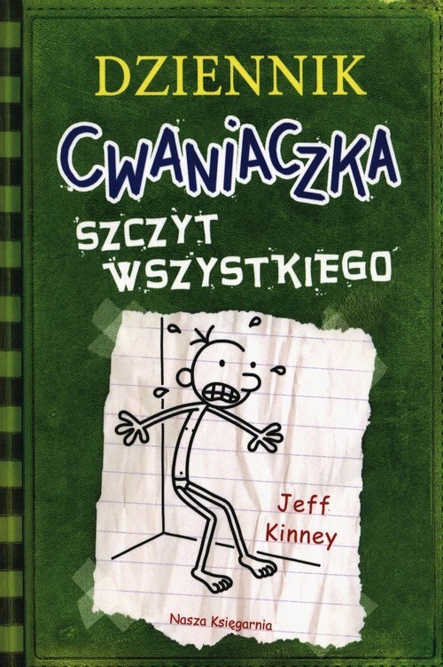 okładka Dziennik cwaniaczka 3 Szczyt wszystkiego książka | Jeff Kinney